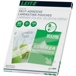 LEITZ Термоламиниращо фолио, 80 микрона, a4, гланцово, самозалепващо, leitz 33872 (33872)