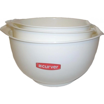 CURVER Set 3 šlehacích mís bílá 03411-059 – Zboží Dáma