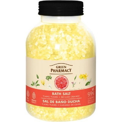 Green Pharmacy Ylang-ylang & Sicilian Orange Bath Salt relaxačná soľ do kúpeľa 1000 g