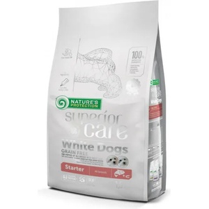 Nature's Protection Superior Care Starter Sc White Grain Free Salmon 1,5 kg