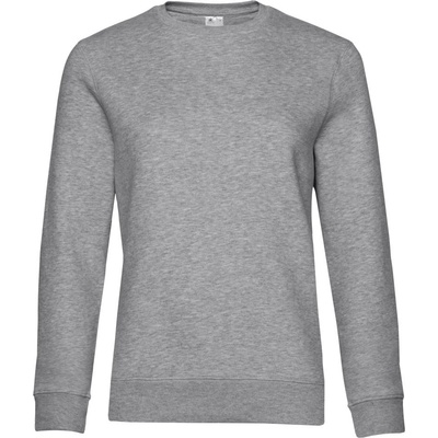 B&C Collection B&c queen crew neck / Дамски суитшърт - светлосив меланж xxl (01w01q61005)