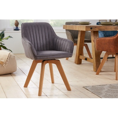 LuxD Gaura vintage šedá