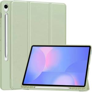 Techsuit Калъф за Samsung Galaxy Tab S10 FE Plus - Techsuit - Flex Trifold (с държач за молив) - Зелен Зелен (KF2348107)