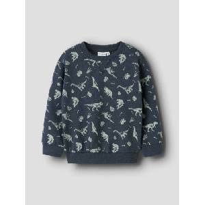 NAME IT Блуза nmmvimo ls nreg aop sweat bru (343384879802)