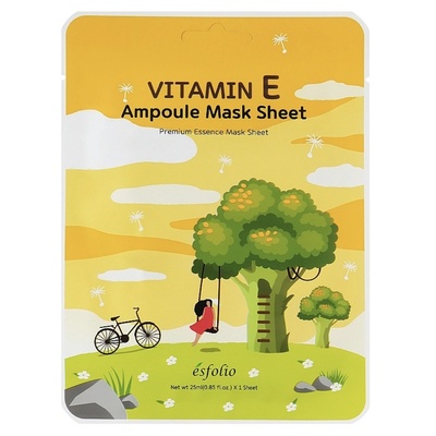 Esfolio Vitamin E Ampoule Mask Sheet - Hidratáló Arcmaszk 1db/25ml