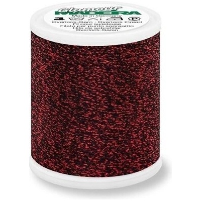 Dekorativní nit Madeira Glamour č.8 (100m) barva 2415 ruby