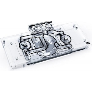 Alphacool Воден блок за видео карта Alphacool Eisblock Aurora Acryl GPX-A Radeon RX 6700XT Reference with Backplate (AC-1021671) - hits