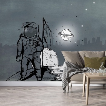 Decono Фототапет Астронавт и Планети