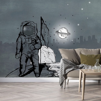Decono Фототапет Астронавт и Планети