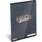 LIZZY Тетрадка, с телбод, А4, обикновена, 32 страници LIZZYSULI, "Manhattan, New York" 7500166005 (7500166005)