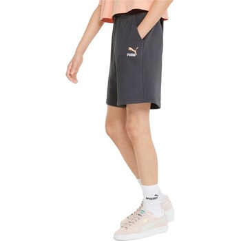 Image 1 of PUMA Relaxed Fit Youth Shorts Grey G
