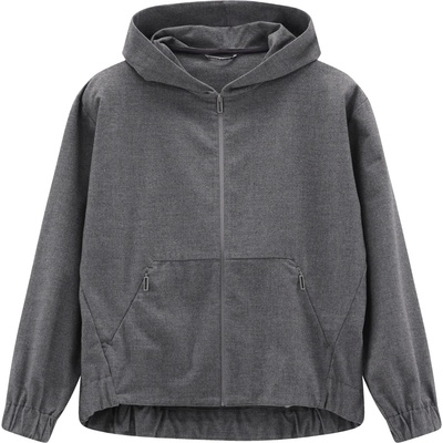 Jeanne Baret Дамско ежедневно яке Jeanne Baret Women's Primrose Hood Jacket Hoodie - Grey Mel. - размер 34 (EU) (103-2765-0111)