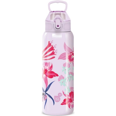 Ars una termoflaša 3D Beach Flowers 700 ml