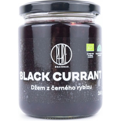 BrainMax Pure Džem Černý rybíz BIO 260 g