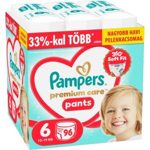 Pampers Premium Care Гащички-пелени 13-19kg Junior 6 (96 бр. ) (80894761)
