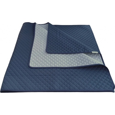 Dadka Prikrývka Ultra 51R-66-390 svetlo sivá /Tmavo modrá 135x245