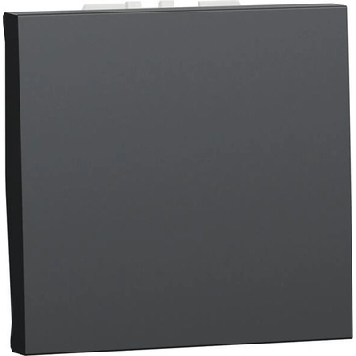 Schneider Electric SE Бутон NO/NC 2 мод. цвят Антрацит Unica - NU323654 (NU323654)