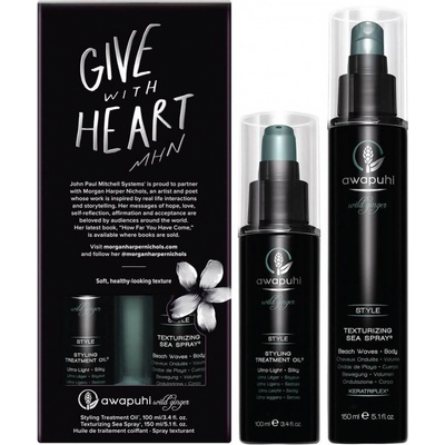 Paul Mitchell Awapuhi Wild Ginger Style olej 100 ml + sprej na vlny 150 ml darčeková sada