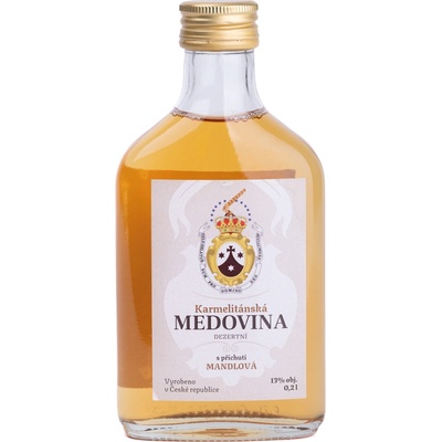 Karmelitánská medovina s příchutí mandle 0,2 l