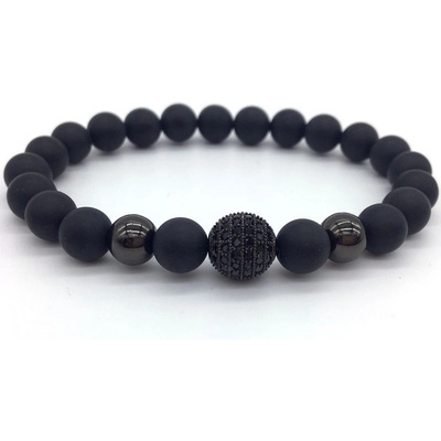 Naky kamenný William černá SLCZ332