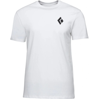 Black Diamond SS EQUIPMNT FOR ALPINIST TEE bílá