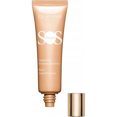 Clarins SOS Primer 02 Peach Báze pod make-up 30 ml