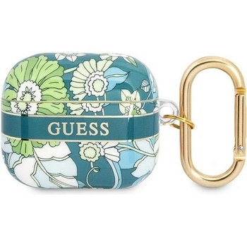 Guess Калъф Guess GUA3HHFLN за AirPods 3, зелен, Flower Strap Collection (GUE002034-0)