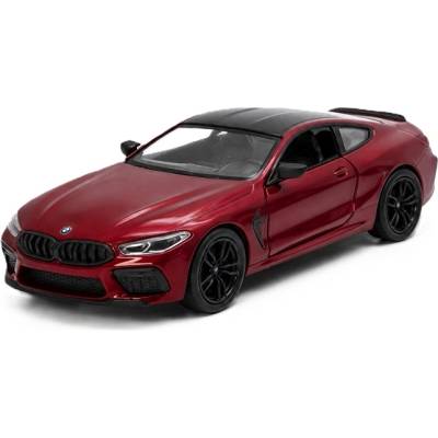 Kinsmart Метална количка Kinsmart - BMW Competition Coupe, 1: 34, бордо (60143)