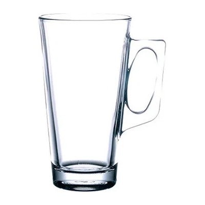 Kreativa s.r.o. Pohár na kávu alebo čaj s uškom 380 ml