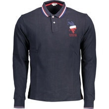 U.S. polo Maniche Lunghe Uomo Blu