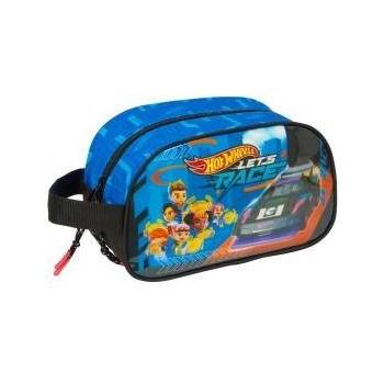 Hot Wheels Пътническа Чантичка Hot Wheels Lets race Син Черен 26 x 15 x 12 cm