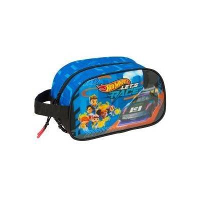 Hot Wheels Пътническа Чантичка Hot Wheels Lets race Син Черен 26 x 15 x 12 cm