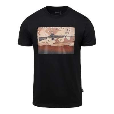Helikon Helikon tričko M14 Rifle 6 Color Desert černá