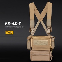 Wosport taktický Chest rig D3TMVS Coyote