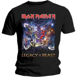 Iron Maiden Legacy of the Beast Black L Риза (IMTEE55MB03)