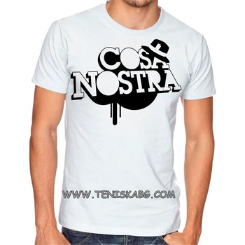 Image 1 of Fruit of the Loom Тениска със щампа - Cosa nostra 2