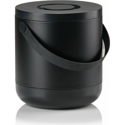 Zone Denmark Kuchyňský kontejner na bio odpad 15l CIRCULAR Black černý