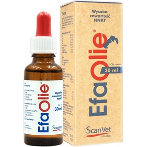 Scanvet EFA Oil 30ml Натурален препарат, подпомагащ лечението на кожни заболявания