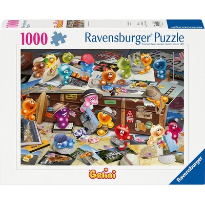 Ravensburger Пъзел Ravensburger от 1000 части - Гелини немски турист (7012001426)