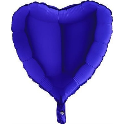 Grabo Nafukovací balónek modré srdce 46 cm