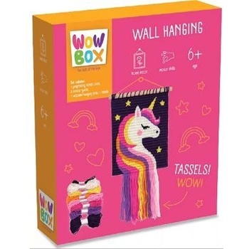 TM Toys Wow Box: направете си сами декорация за стена от макраме - Еднорог