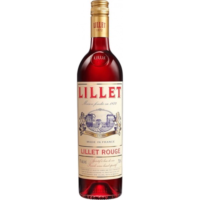Lillet Rouge 17% 0,75 l (čistá fľaša)