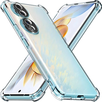 Techsuit Силиконов калъф с подсилени ръбове за Honor 90 Pro - Прозрачен KP30050 (30050)