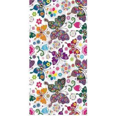 Gordon H58 Plážová osuška rychleschnoucí motýli 100 x 180 cm