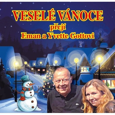 Gott Kamil Emanuel Veselé vánoce přejí Eman Yvette Gottovi CD