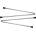 Big Agnes Навес Big agnes Accessory Backpacking Tarp Poles - Silver - размер One Size (525-1032-0111)