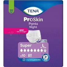 Tena Pants Night ProSkin Super L naťahovacie inkontinenčné nohavičky na noc 10 ks