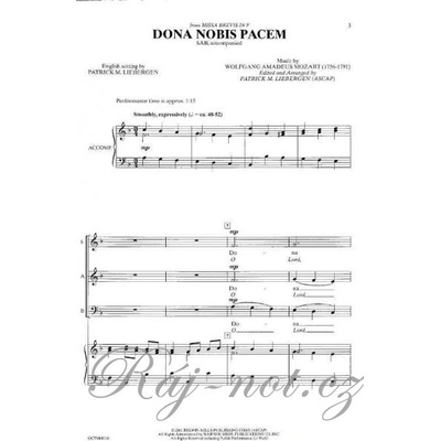 DONA NOBIS PACEM / SAB