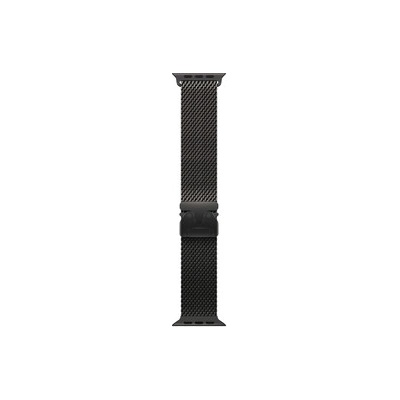 Apple Watch 49mm Loop: Black Titanium Milanese Loop - Small (mghr4zm/a)
