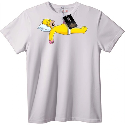 NOONEBRAND Тениска Спящо мечле - 7XL, Black